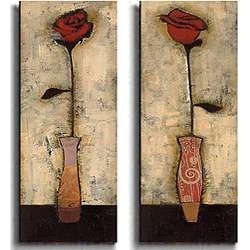 Thule Rose 2 piece Canvas Art Set  