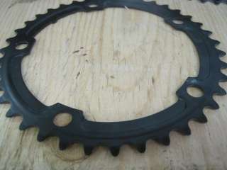 Shimano SG x 105 chainring, 39t 130 BCD, 9 speed, black  