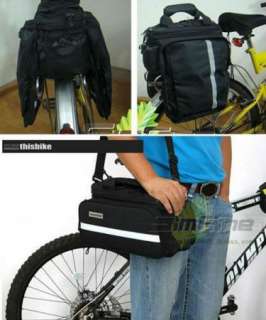   Multi Cycling Bike Travel Bicycle Rear Seat Pannier shoulder Bag Pouch