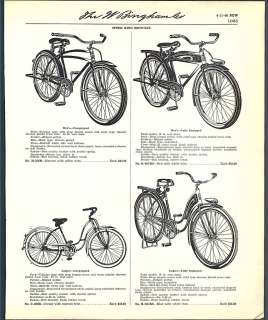 1939 40 Ad Speed King Bicycles Tamk Light Fenders ORIGINAL ADVERTISING 