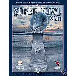 NFL Super Bowl XLIII Special Edition Hologram Program  