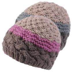 Journee Collection Womens Cable Knit Beanie Hat  