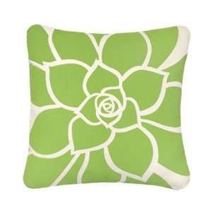  Rosette Lime EcoArt Throw Pillows