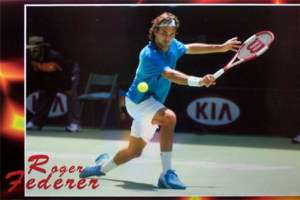 Roger Federere Champ Men Tennis Player Poster 23x34inch  