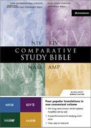Comparative Study Bible by Zondervan Publishing (Paperback 