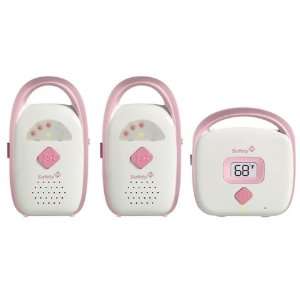  Safety 1st. Glow & Go Duo monitor   Pink (2 receivers 