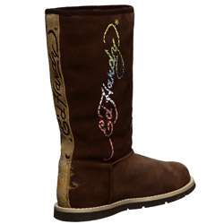   Womens Bootstrap Brown Pull on Boots FINAL SALE  