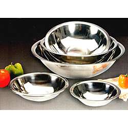 Prime Pacific 5 piece Stainless Steel Mixing Bowl Set  