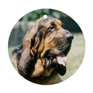  Bloodhound Ornament (Round)