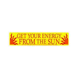  Get Your Energy From The Sun