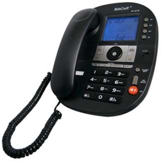 TELECRAFT CORDED CALLER ID PHONE TELEPHONE w/ ALARM CLOCK NEW  