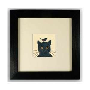  Black Cat Framed Print
