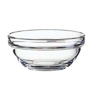 Fully Tempered 7 1/2 Oz. Arcoroc Stacking Glass Bowl   4 1/8 Dia 