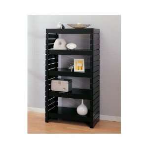  Neu Home Four Tier Shelf in Black Furniture & Decor