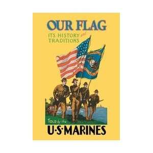  Our Flag #1 12x18 Giclee on canvas