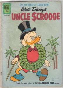 Walt Disneys Uncle Scrooge Comic Book #35, 1961 VG  