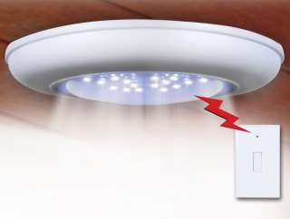 Cordless Wireless Ceiling Wall LED Light With Remote Control BO No 