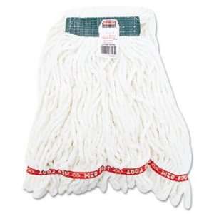  Commercial A21206WHI   Web Foot Shrinkless Looped End Wet Mop Head 