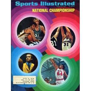   Championship Unsigned Sports Illustrated Magazine   March 26, 1972