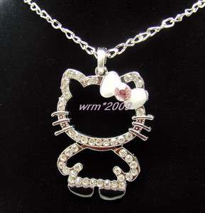 HelloKitty Crystal Jewelry Chain Necklace XL12  