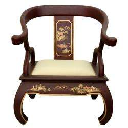 Wood Red Landscape Ming Chair (China)  