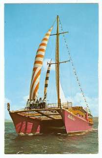 HAWAII Cruise Ship Charter Sail Boat ALE ALE KAI V VINTAGE 1960s 