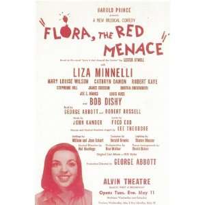  Flora the Red Menace (Broadway) by Unknown 11x17 Kitchen 