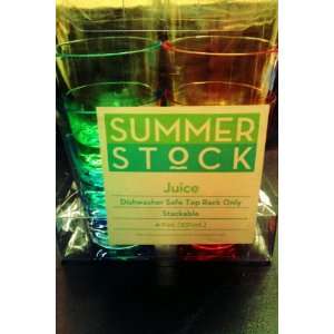  Summer Stock Juice Cups 7oz