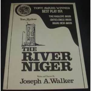  THE RIVER NIGER   PLAYBILL   1974 JOSEPH A. WALKER Books