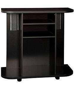 Tiffany Deluxe Black Finish TV Stand  