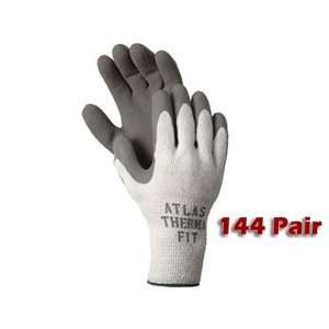  ATLAS Fit 451 Gray Thermal Work Gloves SMALL S CASE