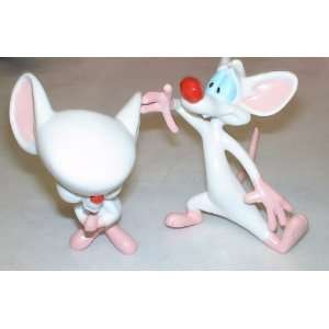  Vintage Pinky and the Brain Animaniacs Set of 2 Pvc 