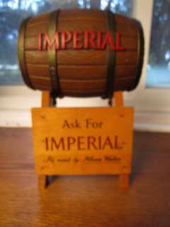 Imperial Hiram Walker Whiskey Bar Back Statue Bank  