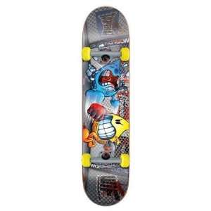 World Industries Lights Out Flameboy Mid Complete Skateboard   7.3 in 