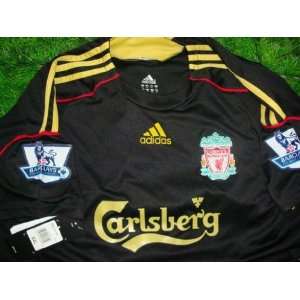  Liverpool away 09/10 # 9 Torres size L soccer jersey 