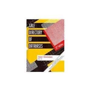  Gale Directory of Databases (Gale Directory of Databases 