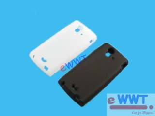 FREE SHIP 2x for Sony Ericsson Xperia Ray Silicon Soft Cover Case 