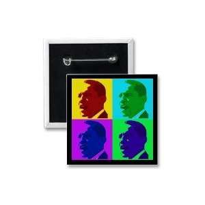  OBAMA IN LIVING COLOR 2 X 2 SQUARE BUTTON Everything 