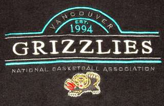 Vintage VANCOUVER GRIZZLIES NBA Sweatshirt XL c.1990s Basketball 