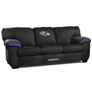  Baltimore Ravens NFL Team Logo Classic Sofa Sports 