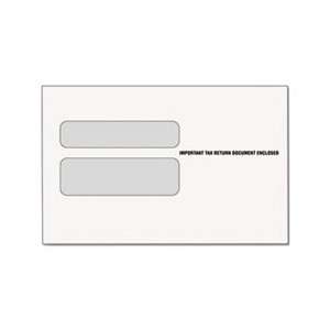  Double Window Tax Form Envelope for W 2 Laser Forms, 9x5 5 