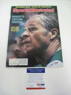 Gordie Howe Signed Sports Illustrated Auto PSA/DNA  