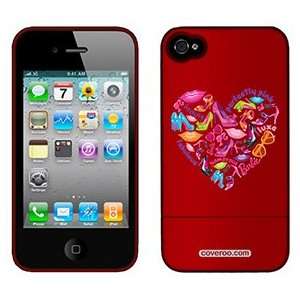  Barbie Shoe Heart on AT&T iPhone 4 Case by Coveroo 