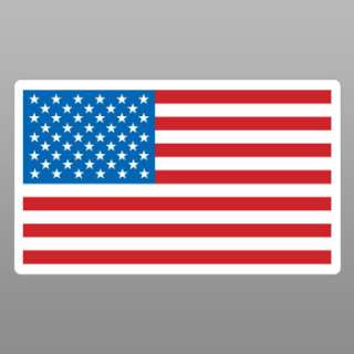 Decal Sticker United States US Flag Self Adhesive printed Vinyl Racing 