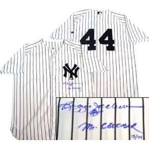  Reggie Jackson New York Yankees Autographed Home Jersey 