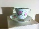 avon s pink roses cup and saucer set one day