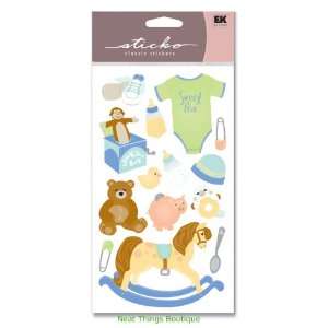  Adorable Baby Boy or Girl Classic Stickers Sticko Arts 