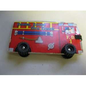 Zoom, Zoom Fire Truck Cuddly Duck Productions  Books