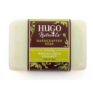    Hugo Naturals Mexican Lime & Bergamot Bar Soap 4 oz bar Beauty