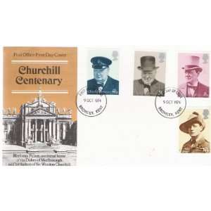  Churchill Centenary First Day Cover 